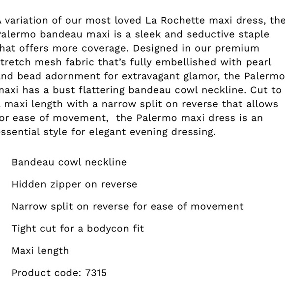 Oh Polly Palermo , Embellished Bandeau Cowl neck Maxi dress in mint . US 2 - Picture 4 of 8